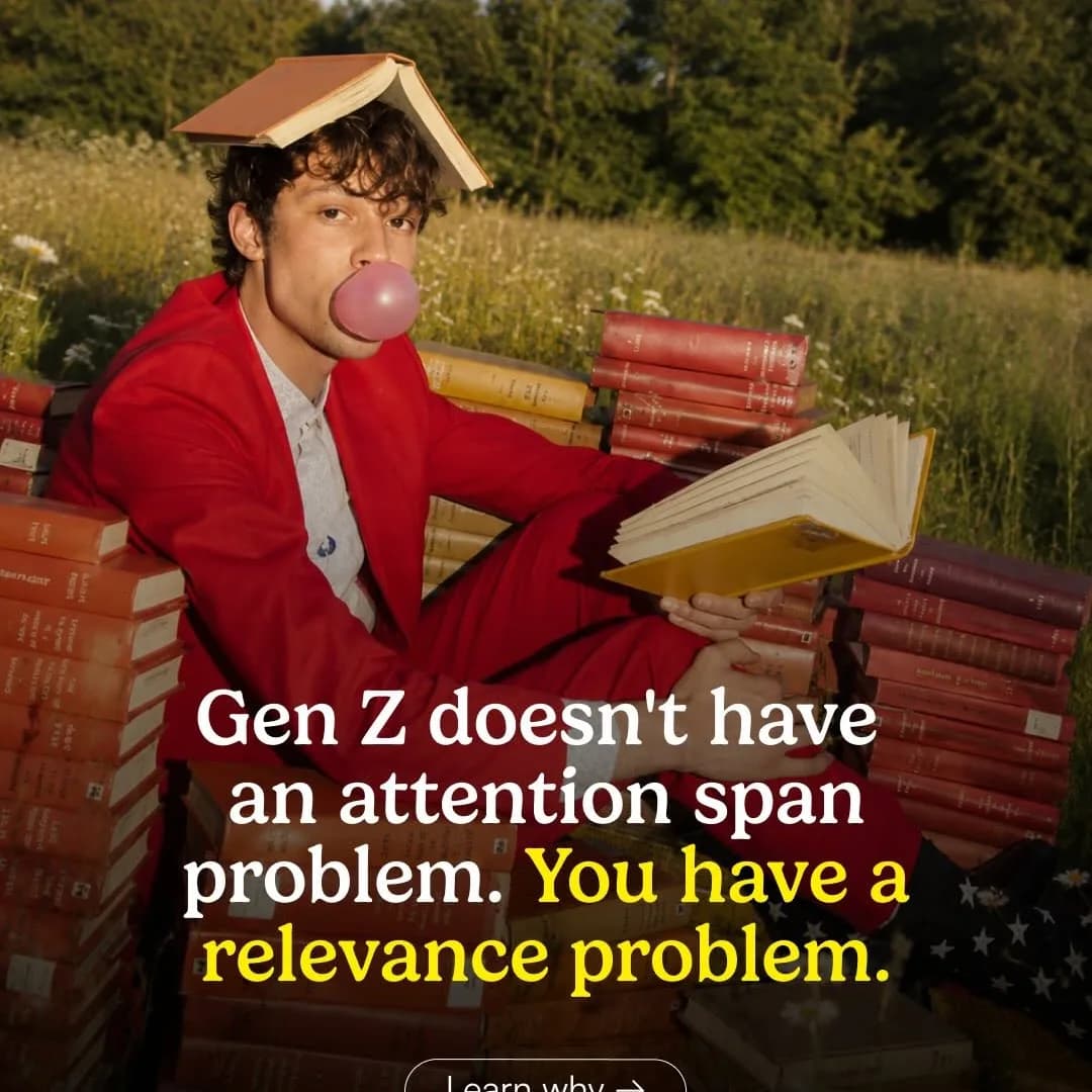 The brands winning Gen Z right now aren’t necessarily louder.
They’re more worth returning to.
Because people don’t rewatch content out of boredom.
They rewat