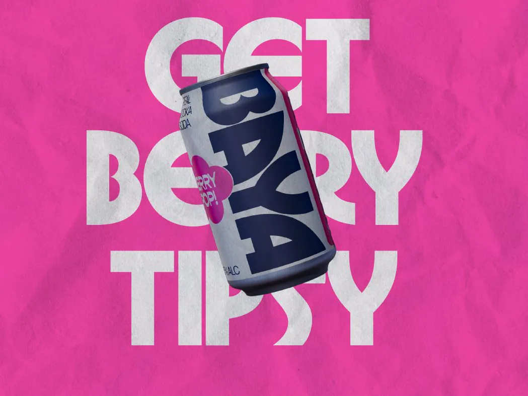 Baya Vodka Soda — Brand & Packaging
