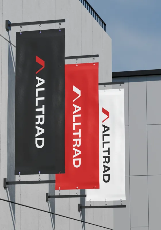 Alltrad Roofing, Signage