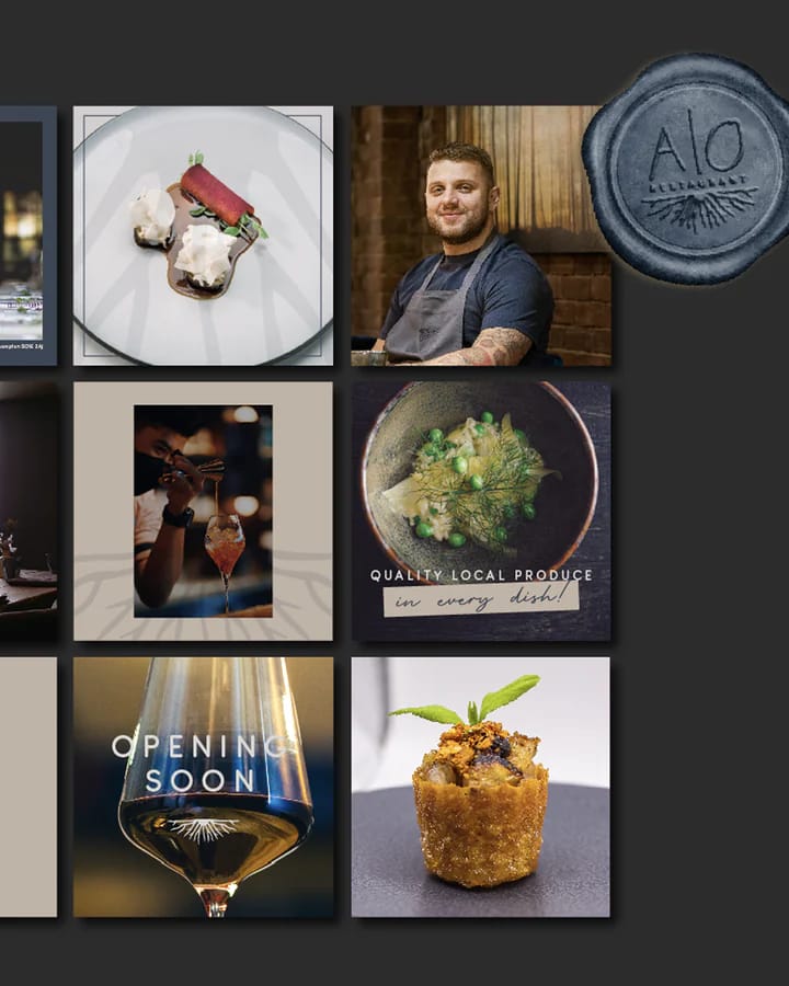 Alo Restaurant, Social Content