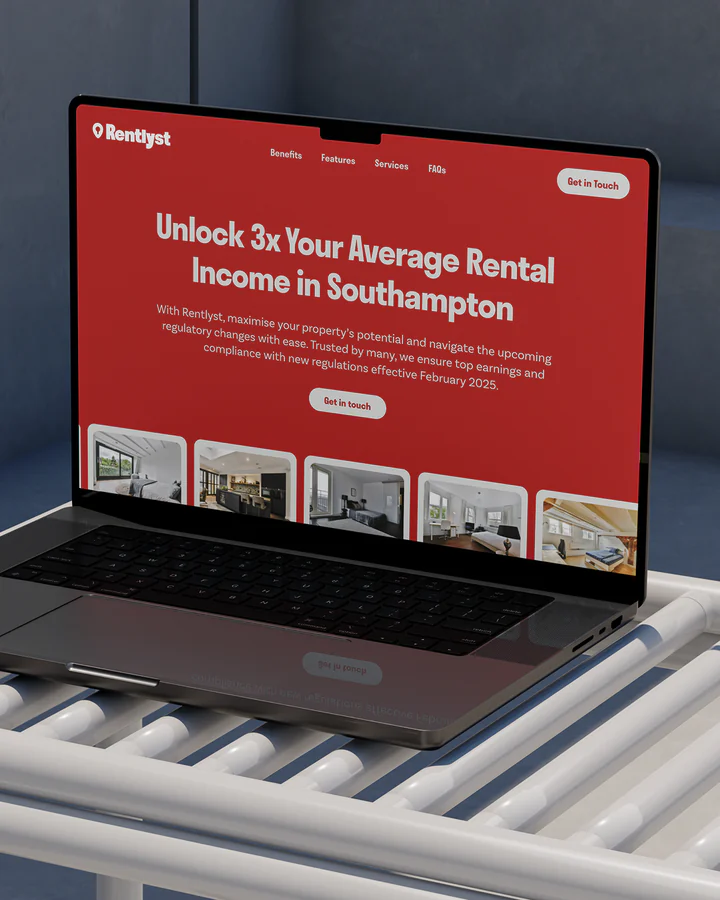 Rentlyst, Web Design