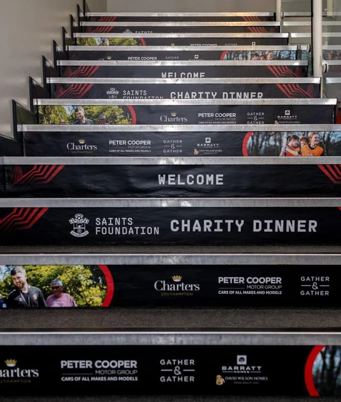 Saints Foundation, Event Branding